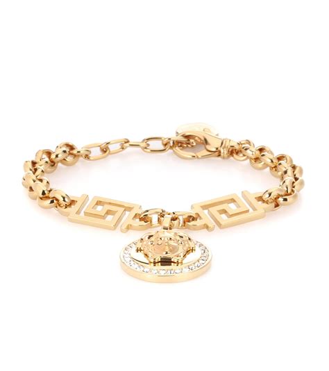 gold braslet for women versace|saks Versace bracelet.